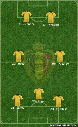 Belgium Formation 2018