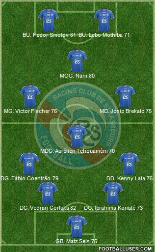 Racing Club de Strasbourg-Football Formation 2018