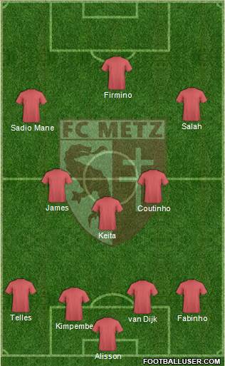 Football Club de Metz Formation 2018