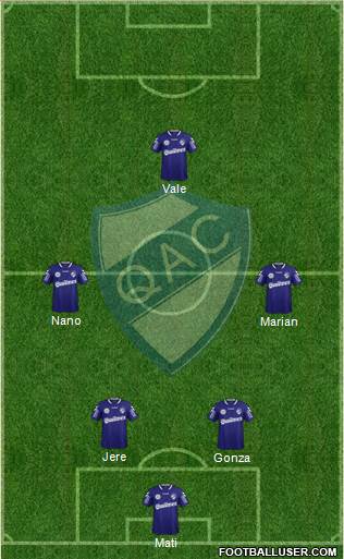 Quilmes football formation