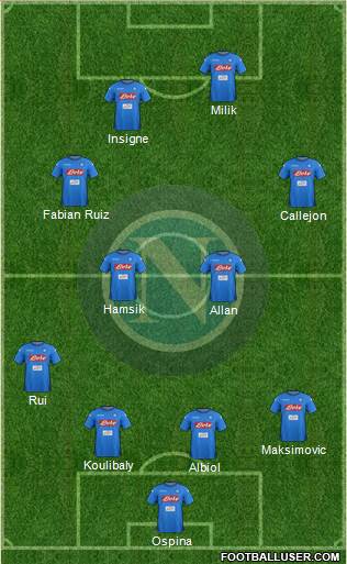 Napoli Formation 2018