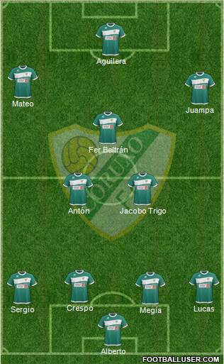 Coruxo F.C. Formation 2018