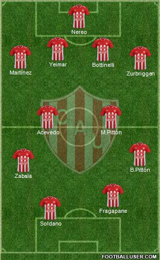 Unión de Santa Fe Formation 2018