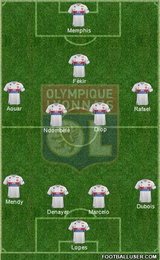 Olympique Lyonnais Formation 2018