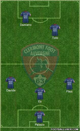 Clermont Foot Auvergne 63 Formation 2018