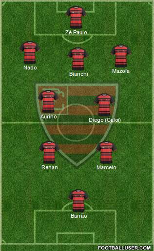 Oeste FC Formation 2018