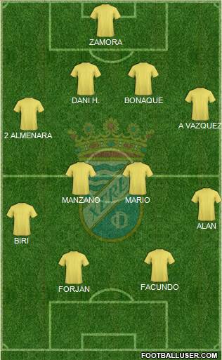 Xerez C.D., S.A.D. Formation 2018