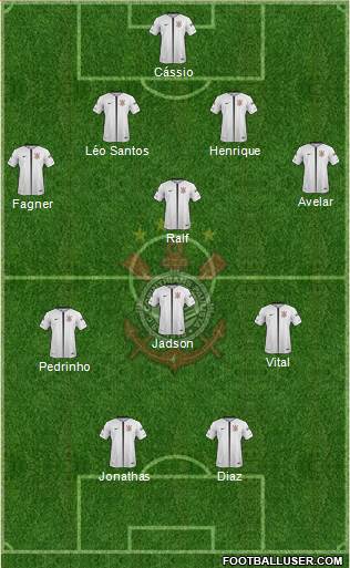 SC Corinthians Paulista Formation 2018