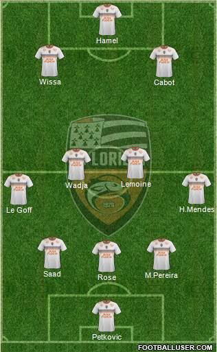 FC Lorient Bretagne Sud Formation 2018