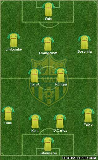 FC Nantes Formation 2018