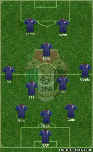 Japan Formation 2018