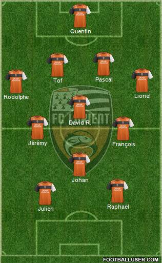 FC Lorient Bretagne Sud Formation 2018