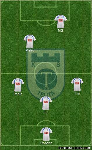 KS Teuta Durrës Formation 2018