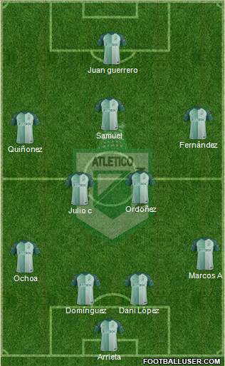 CDC Atlético Nacional Formation 2018