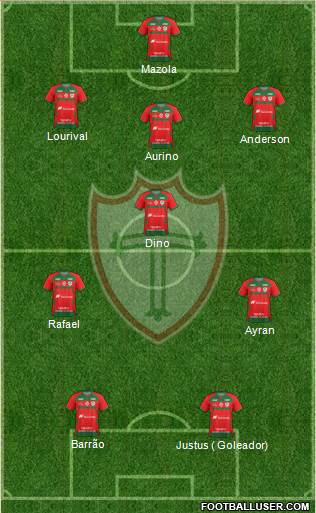 A Portuguesa D Formation 2018