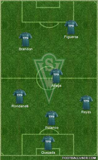 CD Santiago Wanderers S.A.D.P. Formation 2018