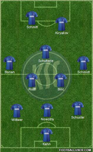 Karlsruher SC Formation 2018