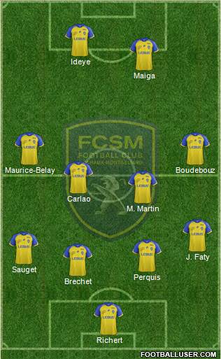 FC Sochaux-Montbéliard Formation 2018