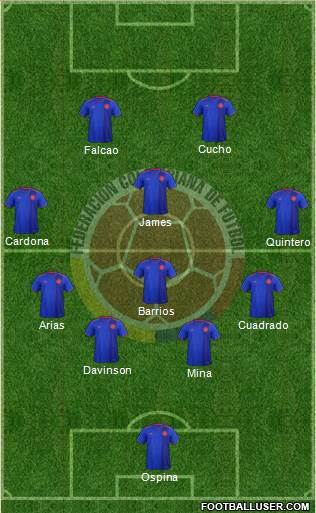 Colombia Formation 2018