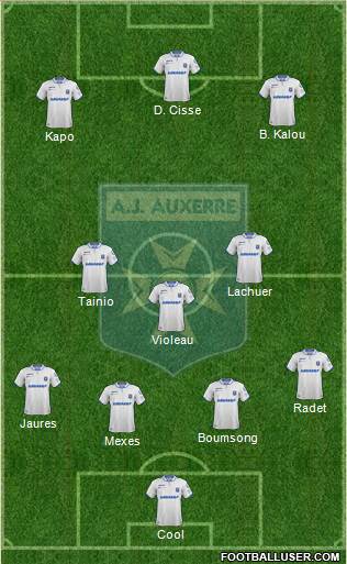 A.J. Auxerre Formation 2018