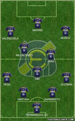 CD Everton de Viña del Mar S.A.D.P. Formation 2018