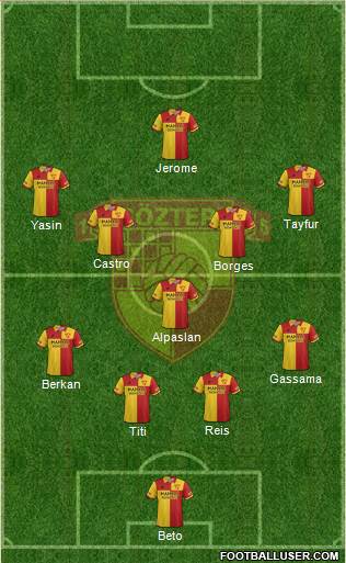 Göztepe A.S. Formation 2018