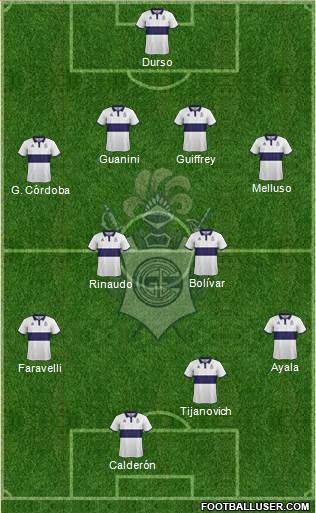 Gimnasia y Esgrima de La Plata Formation 2018
