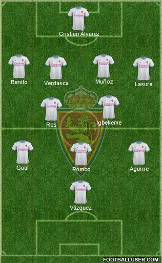 R. Zaragoza S.A.D. Formation 2018