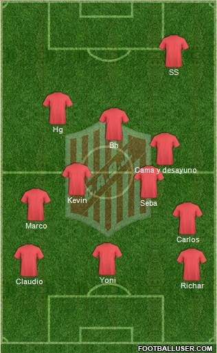 9 de Julio Formation 2018