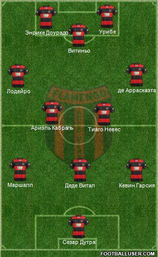 Flamengo EC de Arcoverde Formation 2018