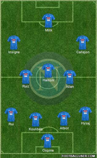 Napoli Formation 2018