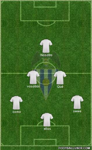 C.D. Alcoyano Formation 2018