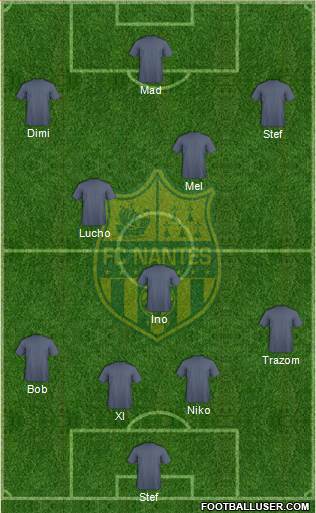 FC Nantes Formation 2018