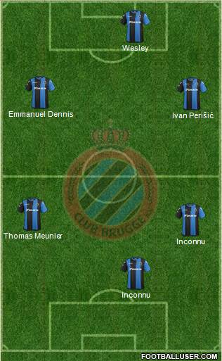 Club Brugge KV Formation 2018