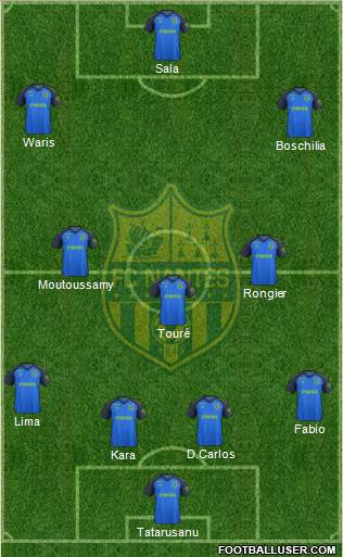 FC Nantes Formation 2018