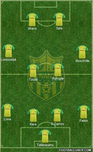 FC Nantes Formation 2018