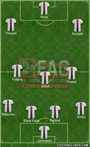 En Avant de Guingamp football formation