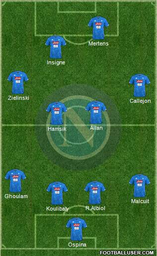 Napoli Formation 2018