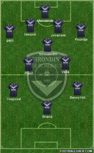 FC Girondins de Bordeaux Formation 2018