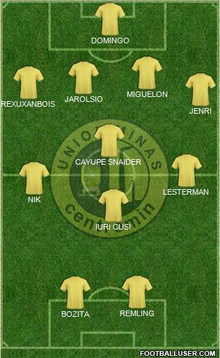 CD Unión Minas Formation 2018