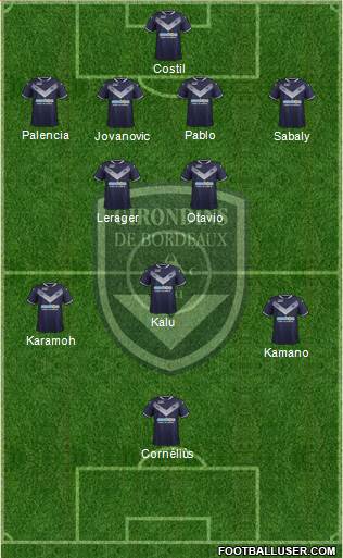FC Girondins de Bordeaux Formation 2018