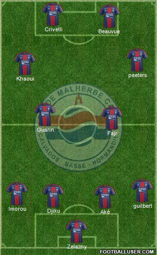 Stade Malherbe Caen Basse-Normandie Formation 2018