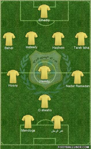 Ismaily Sporting Club Formation 2018
