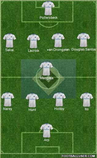 Hamburger SV Formation 2018