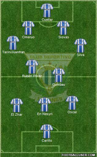 C.D. Leganés S.A.D. Formation 2018