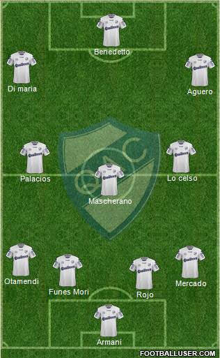 Quilmes football formation