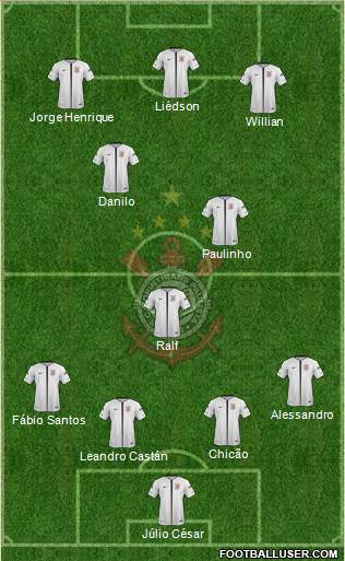 SC Corinthians Paulista Formation 2018