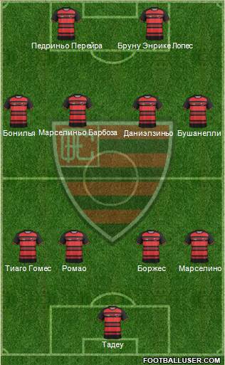 Oeste FC Formation 2018