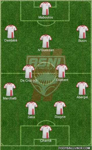 A.S. Nancy Lorraine Formation 2018