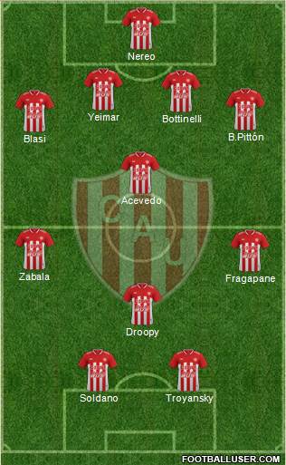Unión de Santa Fe Formation 2018